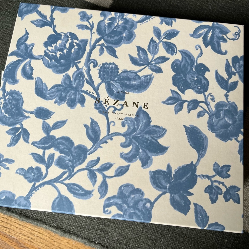 Sézane Blue Fausta Clog NIB - Picture 5 of 6